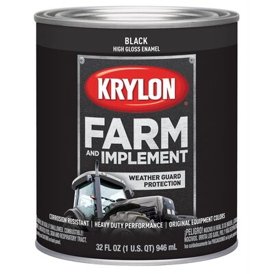 Krylon Gloss Black 32 oz. Quart