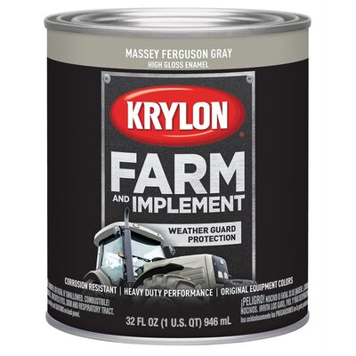 Krylon Massey Ferguson Gray 32 oz. Quart