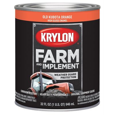 Krylon Old Kubota Orange 32 oz. Quart