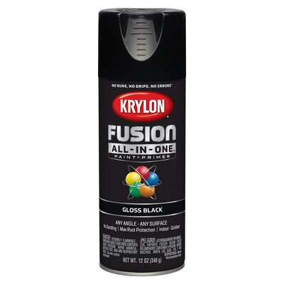 Krylon Gloss Black 12 oz.