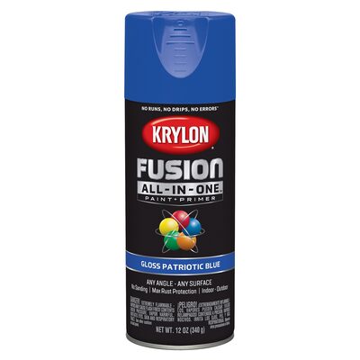 Krylon Gloss Patriotic Blue 12 oz.
