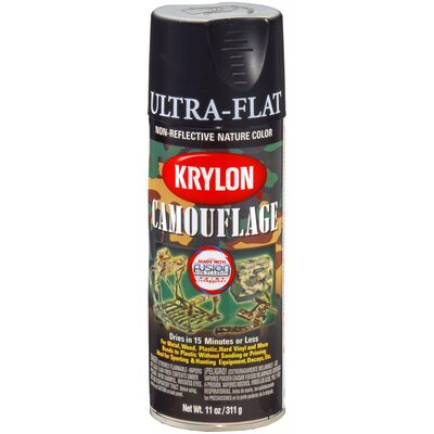 Krylon Black Camouflage