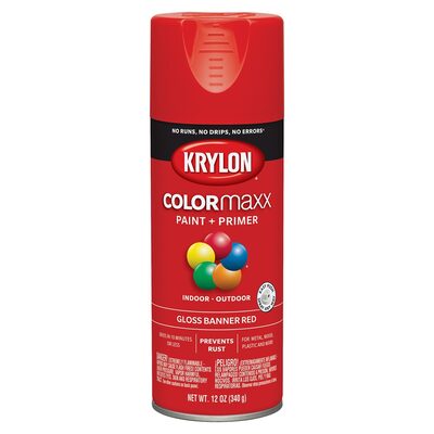 Krylon Gloss Banner Red 12 oz.