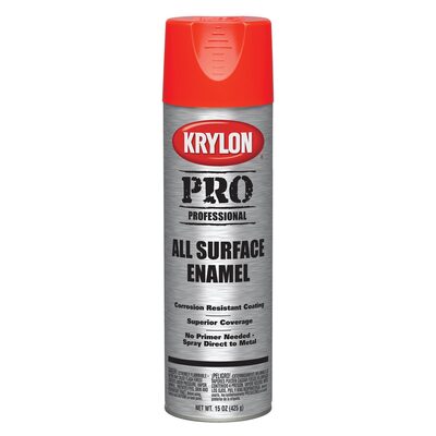 Krylon Enamel Paint Orange 15 oz.