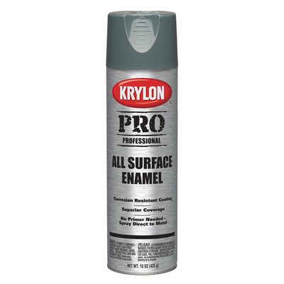 Krylon Enamel Paint Gray 15 oz.