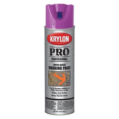 Krylon Mark Paint Fluorescent Purple 15 oz.