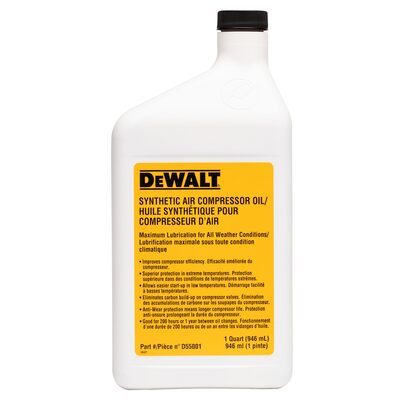 DEWALT Compressor Oil, 1-Quart