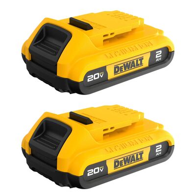 DeWalt 20V MAX* 2Ah Battery (2 pk)