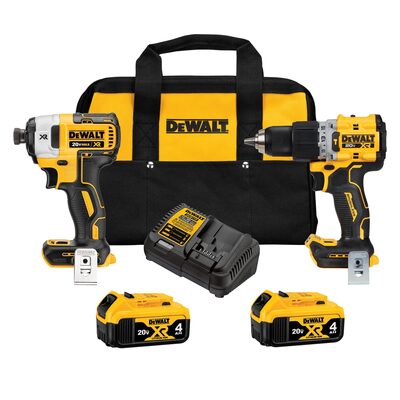 DEWALT 20V Max Xr Brushless 2 Tool Combo Kit