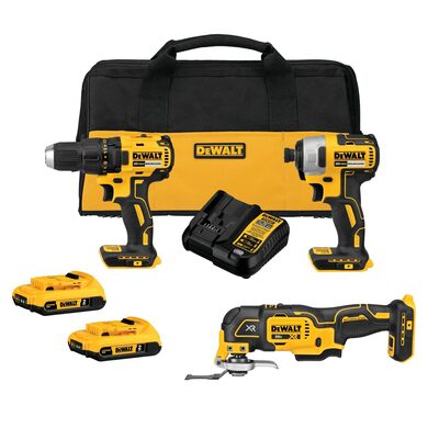 DEWALT 20V MAX* Brushless Cordless  3-Tool Combo Kit