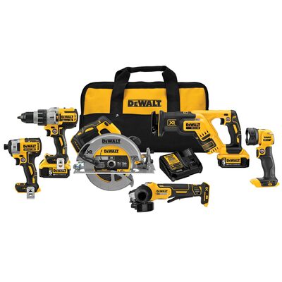 DEWALT 20V MAX* XR 6-Tool Combo Kit
