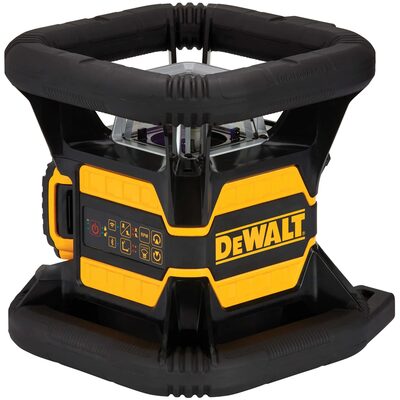 DEWALT 20V MAX* Tool Connect Red Tough Rotary Laser Level