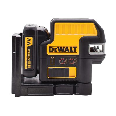 DEWALT 12V Max Laser Level, 5 Spot + Cross Line Laser, Red, 165-Foot Range