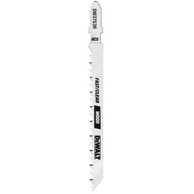 BLACK+DECKER 4" 6TPI FAST CLEAN CUT WOOD HCS T-SHANK JIG SAW BLADE (5 PK)