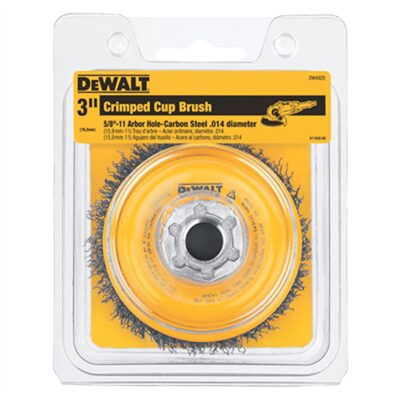DeWalt 3"Crimp Cup Brush/ "