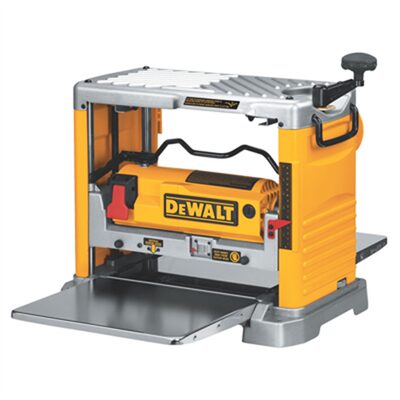 DeWalt 12-1/2-in. (318mm) Corded Electric Thickness Planer with Three Knife Cutter-Head (15 amp)