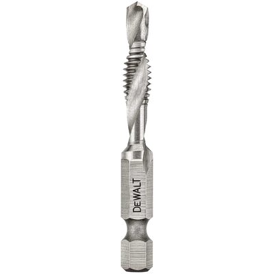 DEWALT Impact Ready 1/4" 20 Drill Tap, 1/4" Capacity