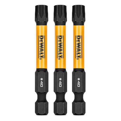 DEWALT 2.25In Torx T40 Flextorq 3Pk