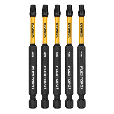 DEWALT 3.5In Torx T25 Flextorq 5Pk