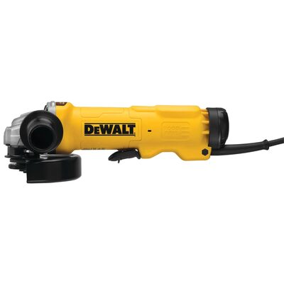 DeWalt 6-in. (150mm) Corded Electric Paddle Switch Angle Grinder with No Lock-on