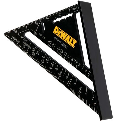 DEWALT 18cm / 7" Premium Rafter Square