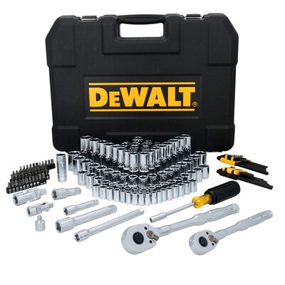 DeWalt 182Pc 14/38/12Dr Skt Set