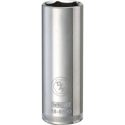DEWALT 001Pc 12Dr Deep Socket-06Pt-13/16