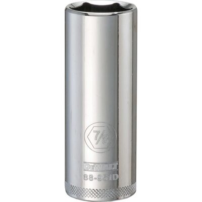 DEWALT 001Pc 12Dr Deep Socket-06Pt-7/8