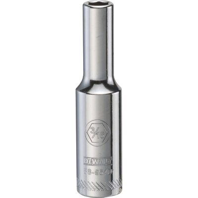 DEWALT 001Pc 14Dr Deep Socket-06Pt-3/16