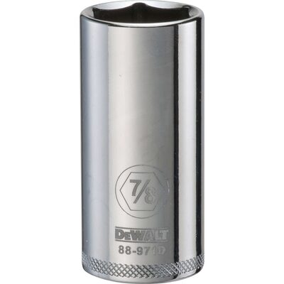 DEWALT 001Pc 38Dr Deep Socket-06Pt-7/8
