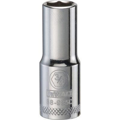 DEWALT 001Pc 38Dr Deep Socket-06Pt-3/8