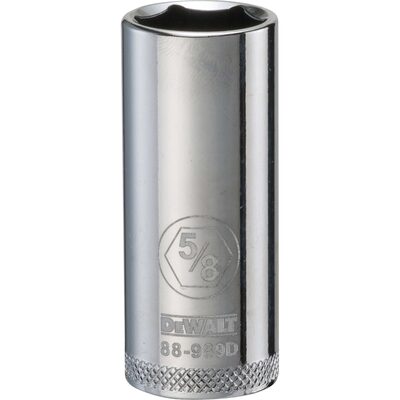 DEWALT 001Pc 38Dr Deep Socket-06Pt-5/8