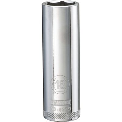 DEWALT 001Pc 12Dr Deep Socket-06Pt-18