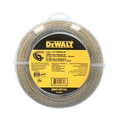 DeWalt 0.105 Inch x 180 Foot Trimmer Line