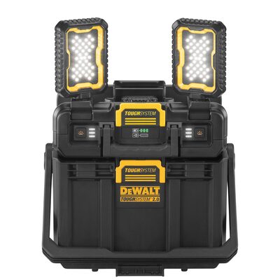 DEWALT TOUGHSYSTEM 2.0 Adjustable Work Light with Storage