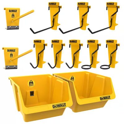 DeWalt TOUGHSYSTEM 2.0 DXL Workshop Storage Accessory Kit - 12-Piece