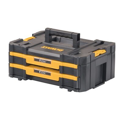 DEWALT Tstak Tool Storage Organizer, Double Drawers