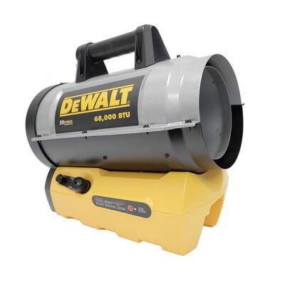 DeWalt DeWalt Forced Air Propane Heater 20 Volts, 68,000 BTU