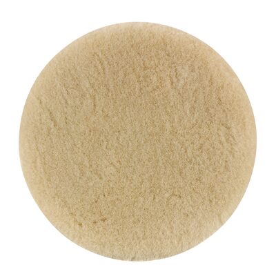 Dynabrade 5-1/2" Dynacut Top Wool Polishing Pad, Hook and Lo