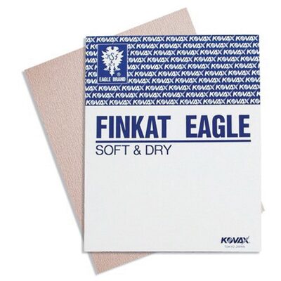 Eagle Abrasives, Inc. KOVAX Finkat 116-0400 Sanding Sheet, 9 in W x 11 in L, 400 Grit, P400-A Grade, Aluminum Oxide