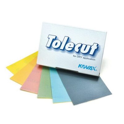Eagle Abrasives, Inc. KOVAX Tolecut 191-1516 Stickon Sanding Sheet, 70 mm W x 114 mm L, 1200 Grit, K-1200 Grade, Orange