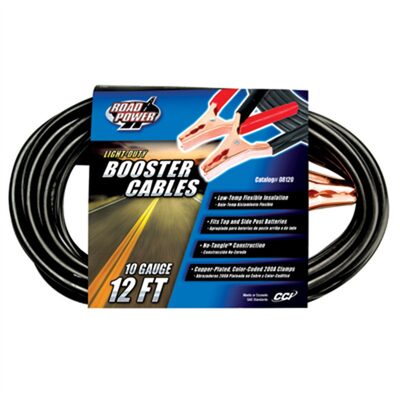 Coleman Cable Booster Cable 12' 200 Amp 10GA