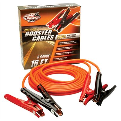 Coleman Cable Booster Cable 16' 6GA Polarglo
