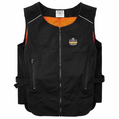 Ergodyne 6255 S/M Black Lightweight Phase Change Cooling Vest
