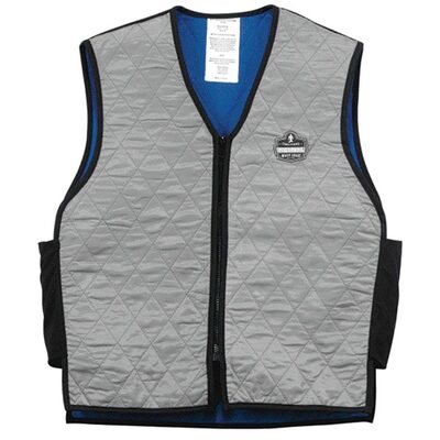 Ergodyne 6665 L Gray Evap Cooling Vest