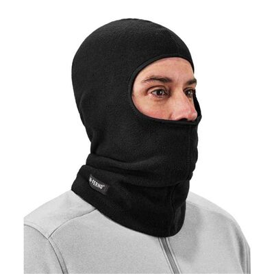 Ergodyne 6821 Black Fleece Balaclava Face Mask