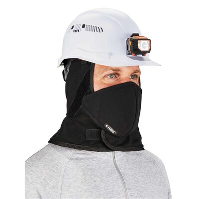 Ergodyne 6871 Kit Black 2-Layer Liner with 2-Layer Mouthpiece