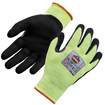 Ergodyne 7041 S Lime Nitrile-Coated Level 4 Cut Gloves
