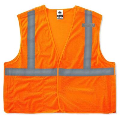 Ergodyne 8215BA XS Orange Type R Class 2 Breakaway Mesh Vest