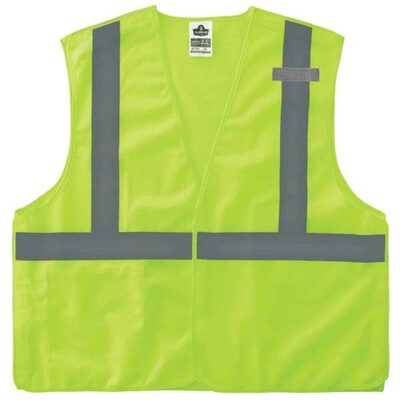 Ergodyne 8215BA S/M Lime Type R Class 2 Breakaway Mesh Vest